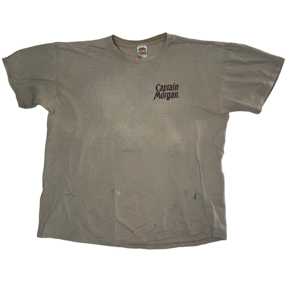 Vintage Captain Morgan‎ Rum T-Shirt | 90s Promo Graphic Tee | XL